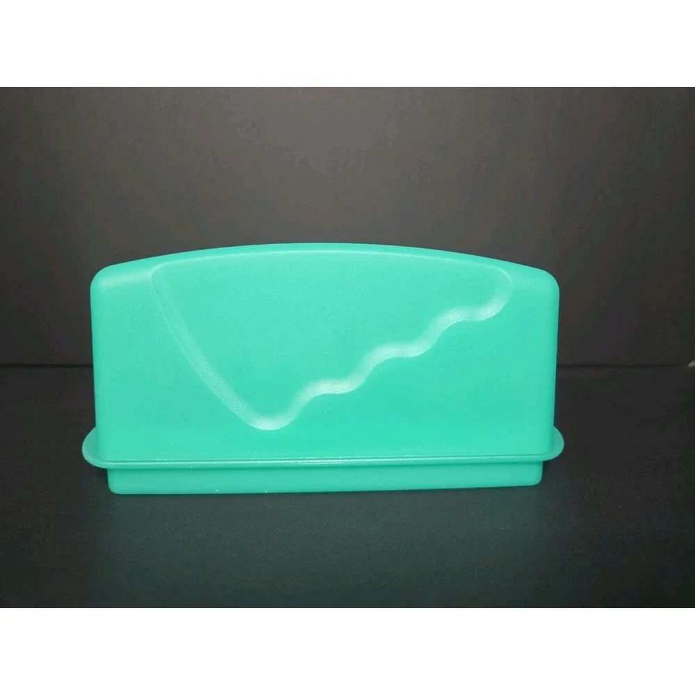 Vintage Tupperware Impressions Green Butter‎ Dish 2 Stick Covered Butter Keeper